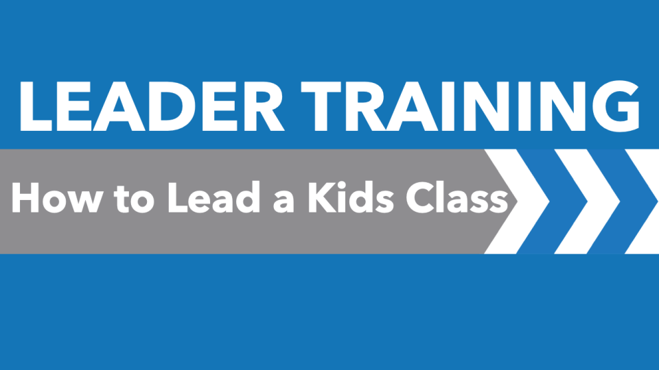 how to lead a kids class 1